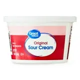 Great Value All Natural Sour Cream, 8 oz