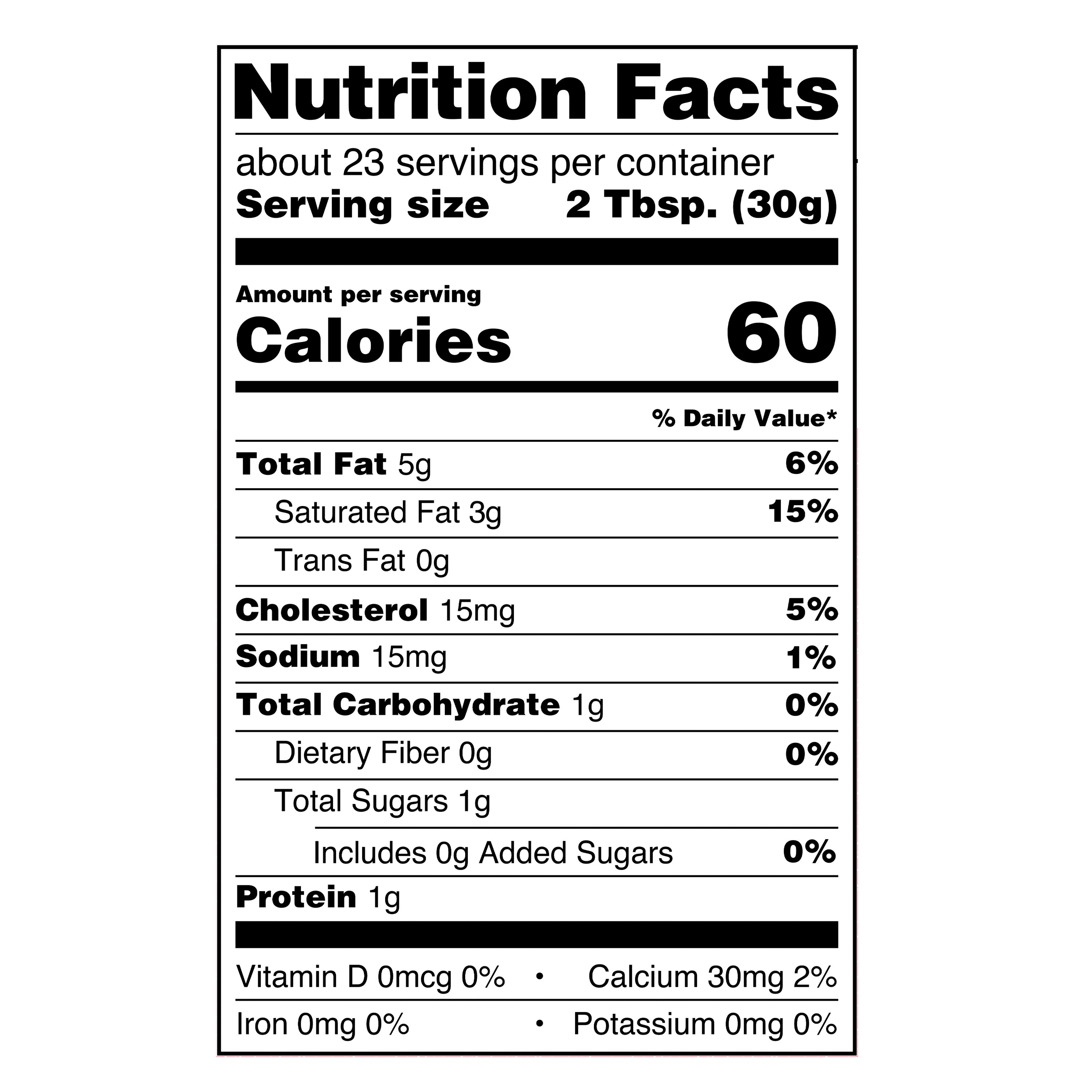 Great Value Original Sour Cream, 24 oz thumbnail 2