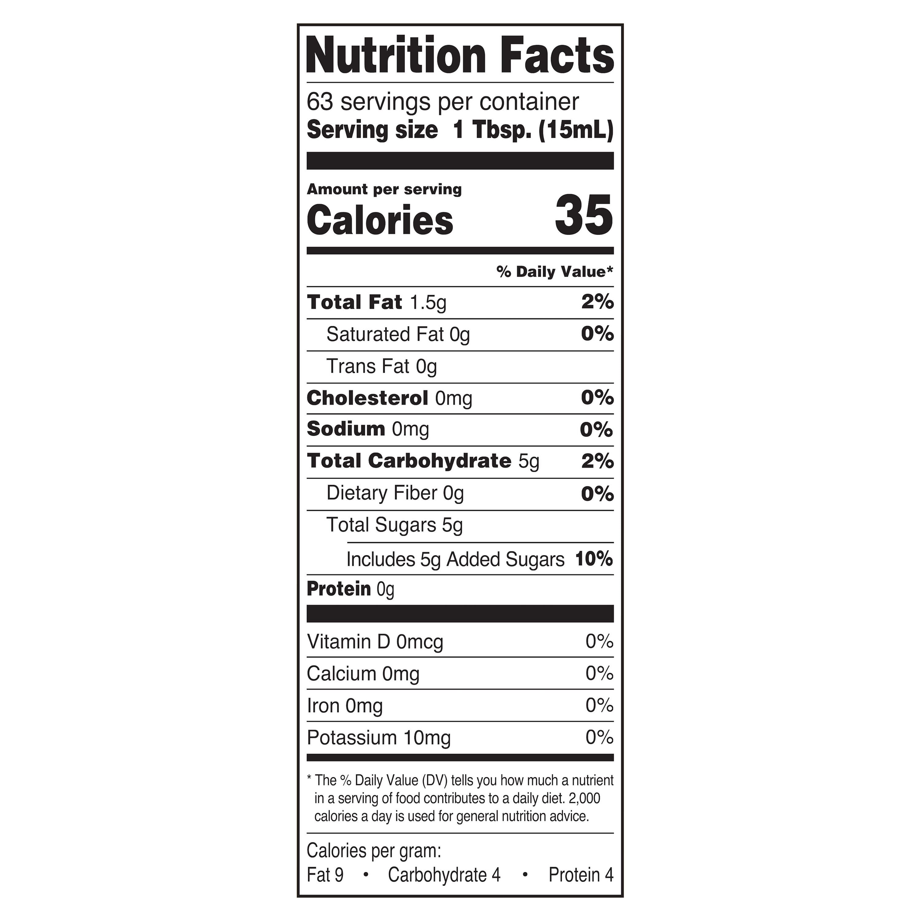 Great Value Vanilla Caramel Coffee Creamer, 32 fl oz thumbnail 3