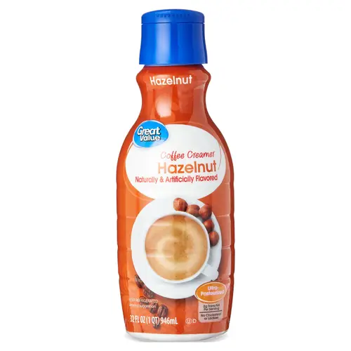 Great Value Hazelnut Coffee Creamer, 32 fl oz