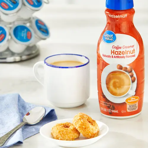 Great Value Hazelnut Coffee Creamer, 32 fl oz thumbnail 2