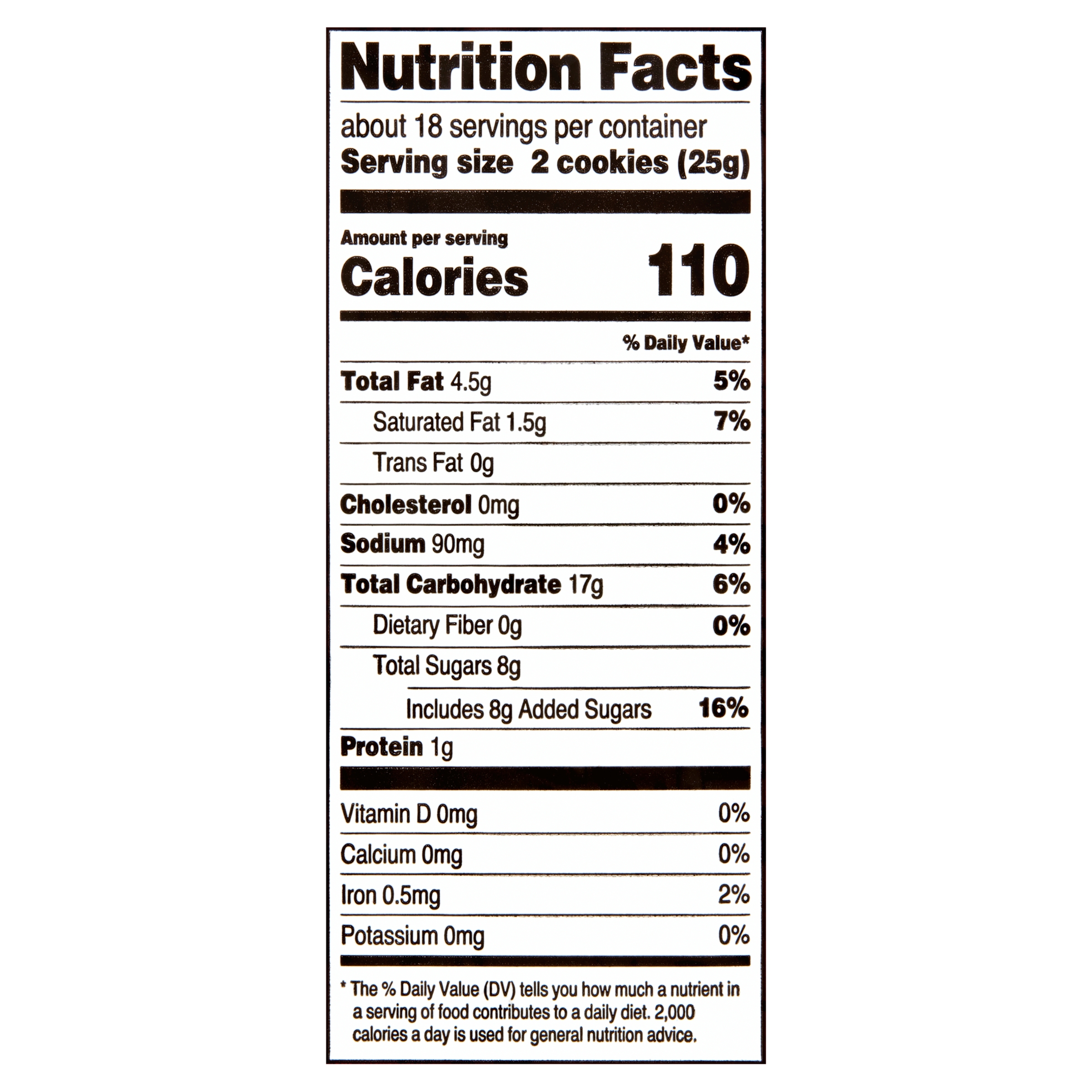 Great Value Peanut Butter Sandwich Cookies, 16 oz, Shelf-Stable/Ambient, Whole, 36 Count thumbnail 3