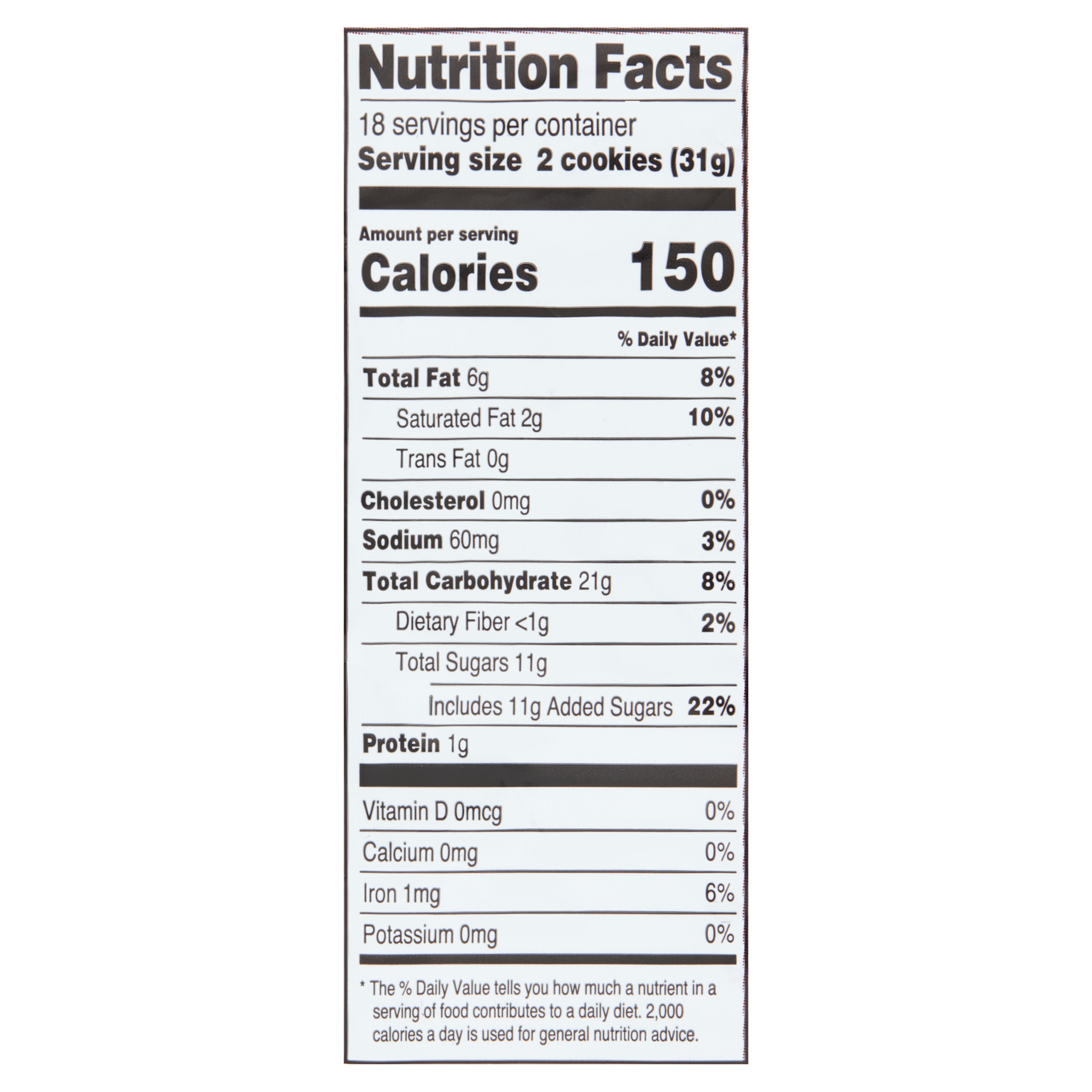 Great Value Chewy Chocolate Chip Cookies, 19.5 oz thumbnail 3