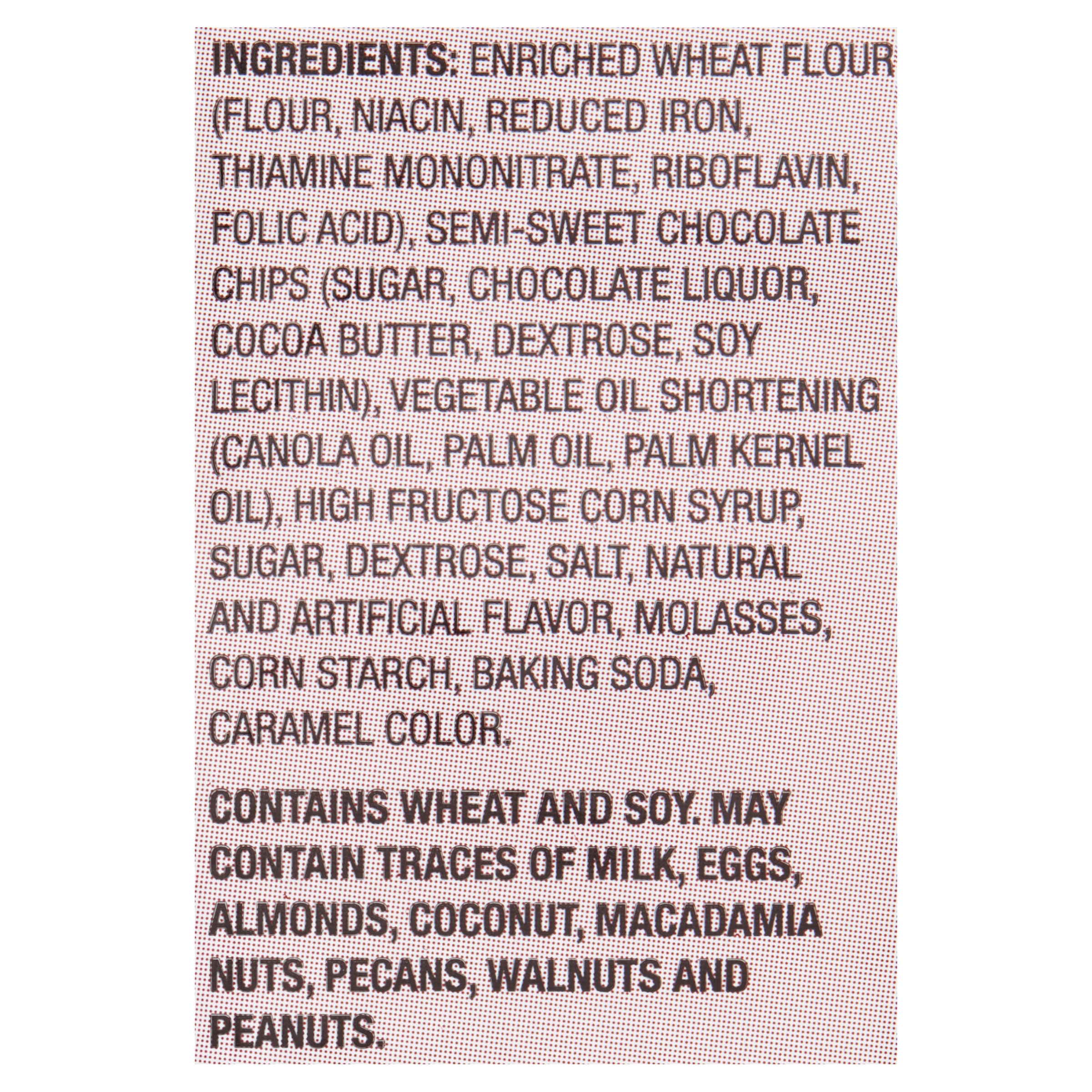 Great Value Chewy Chocolate Chip Cookies, 19.5 oz thumbnail 4