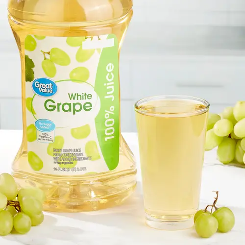 Great Value White Grape 100% Juice, 96 fl oz thumbnail 2