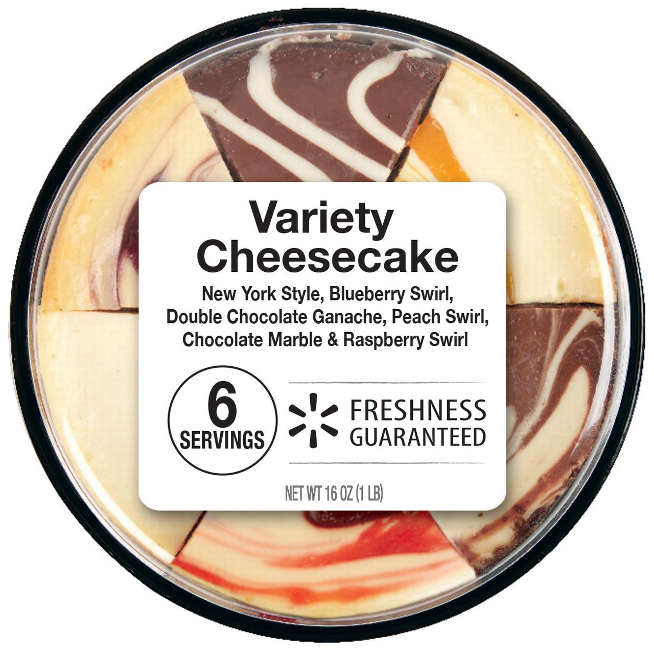 Freshness Guaranteed Variety Cheesecake, 16 oz, 6 Count