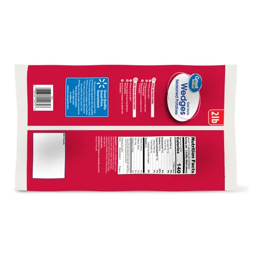 Great Value Deli Style Wedges Seasoned Potatoes, 32 oz Bag (Frozen) thumbnail 3