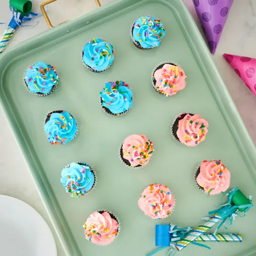 Freshness Guaranteed Chocolate Mini Cupcakes, 10 oz, 12 Count thumbnail 2