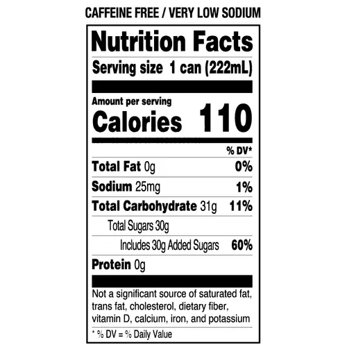 Great Value Cream Soda, 7.5 fl oz, 6 Pack Cans thumbnail 3