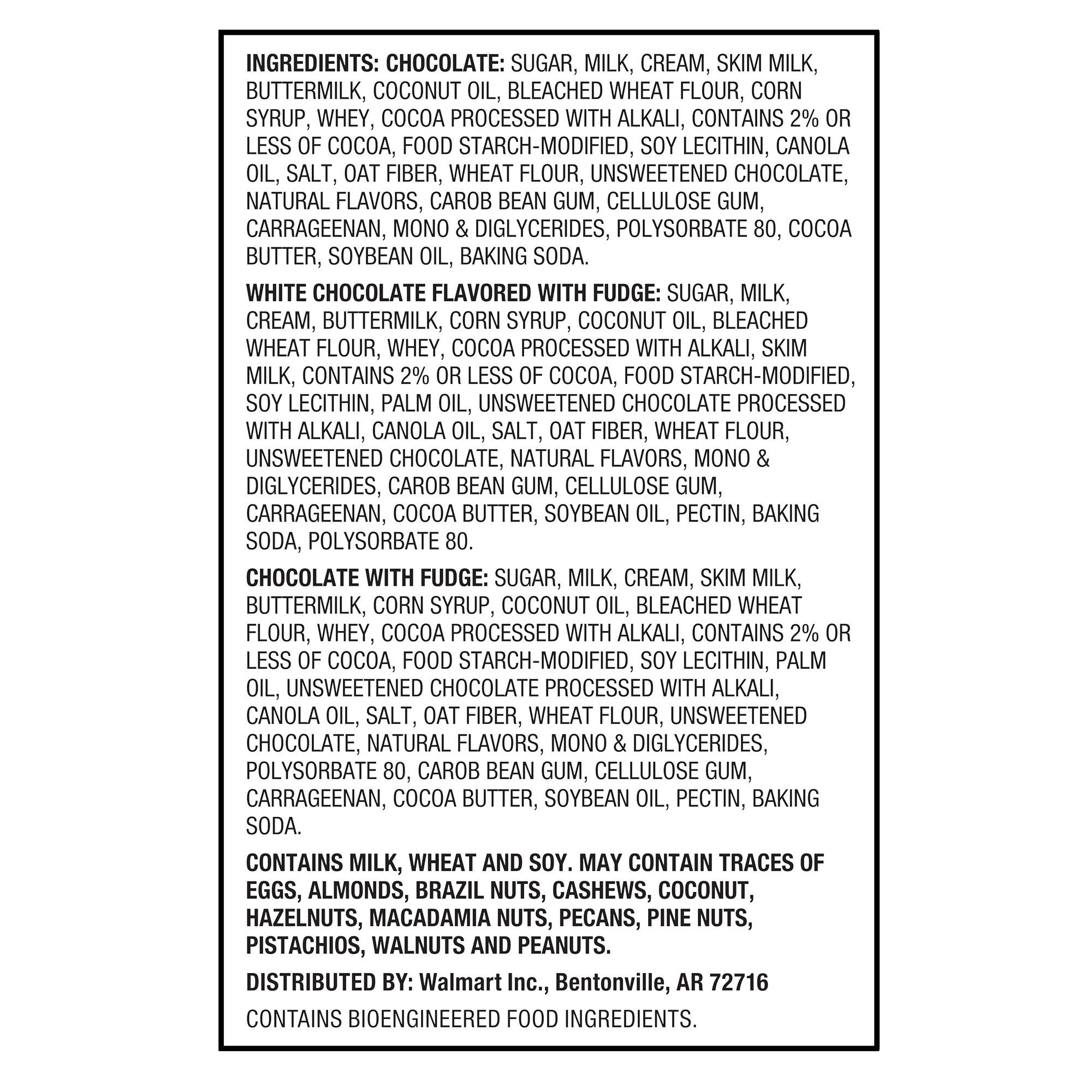 Great Value Cookie Dipped with Chocolate Ice Cream Cones, Variety Pack, 4.6 fl oz, 8 Pack thumbnail 4