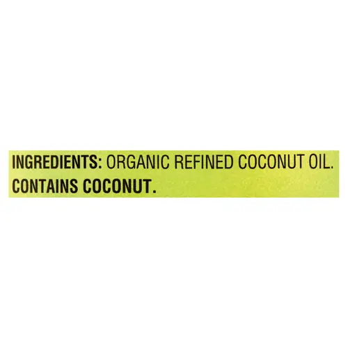 Great Value Organic Naturally Refined Coconut Oil, 56 fl oz thumbnail 4