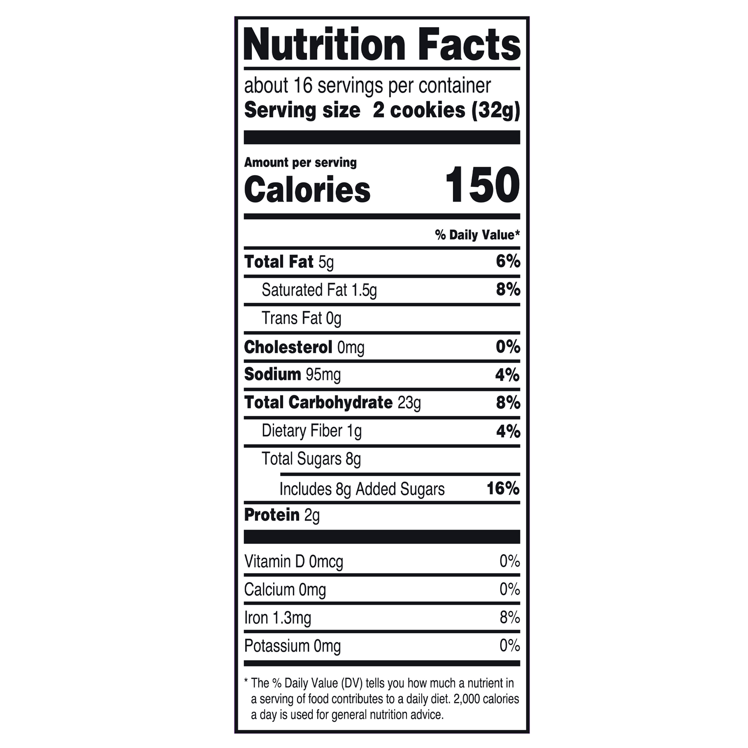 Great Value Oatmeal Flavor Cookies, 18 oz thumbnail 3
