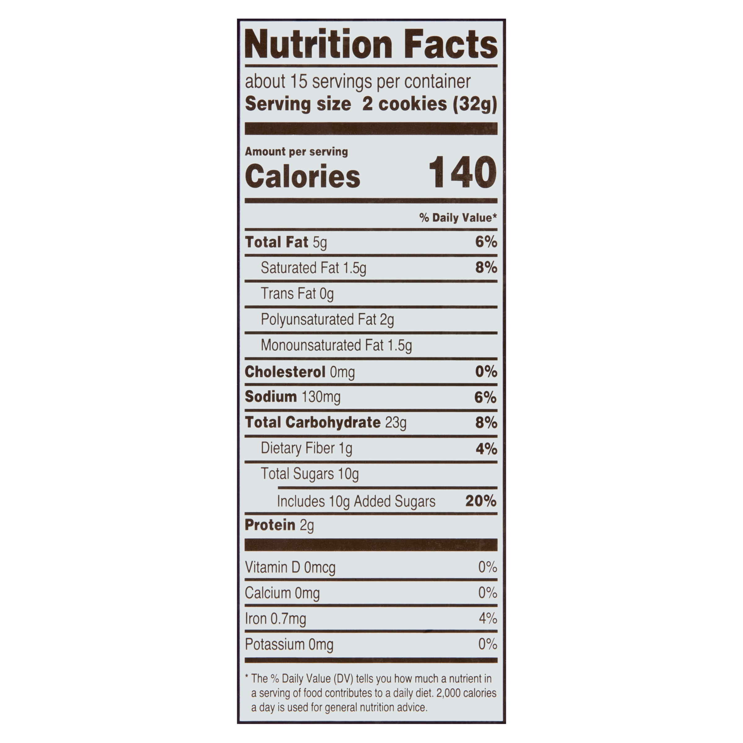 Great Value Iced Oatmeal Flavor Cookies, 18oz thumbnail 3