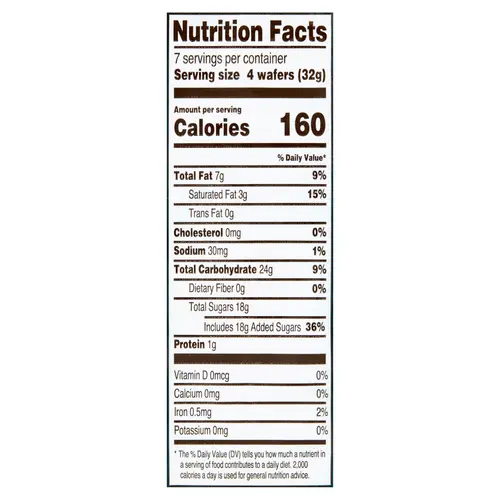 Great Value Vanilla Flavor Wafer Cookies, 8oz thumbnail 3
