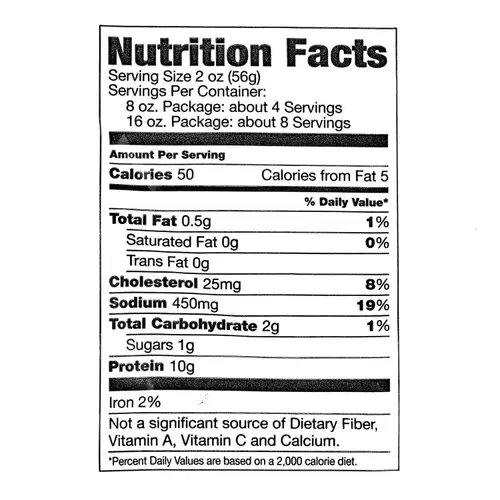Great Value Rotisserie Chicken Lunchmeat, 16 oz Plastic Tub, 10g of Protein per 2 oz Serving thumbnail 4