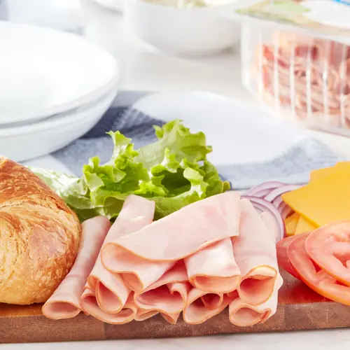 Great Value Honey Uncured Ham Lunchmeat Mega Pack, 22 oz Plastic Tray, 10 Grams of Protein per 2 oz Serving thumbnail 2