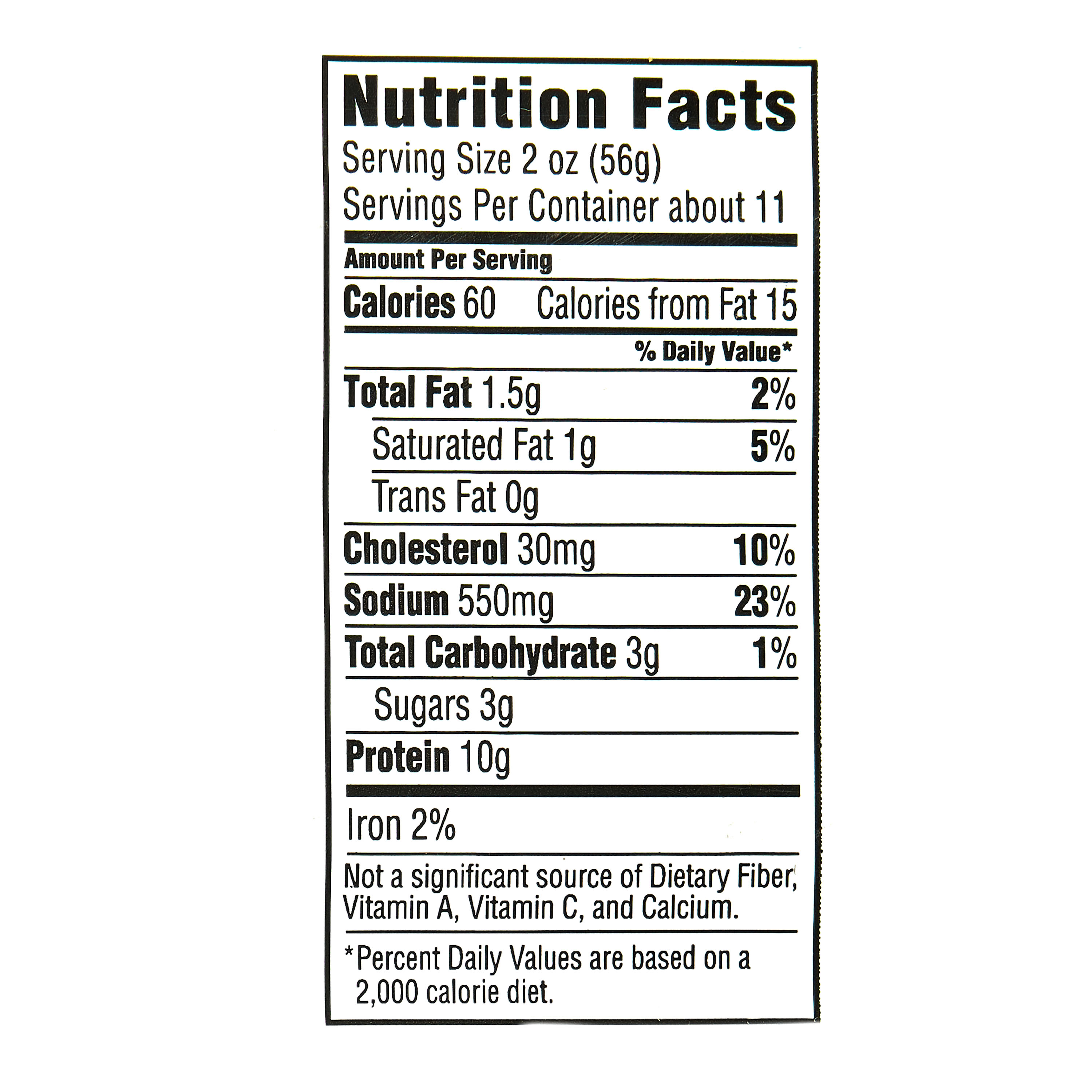 Great Value Honey Uncured Ham Lunchmeat Mega Pack, 22 oz Plastic Tray, 10 Grams of Protein per 2 oz Serving thumbnail 4