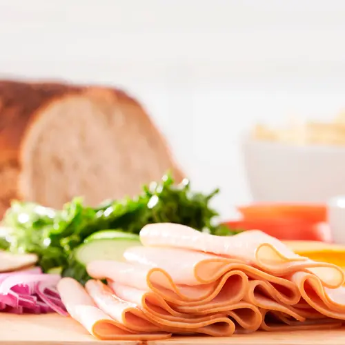 Great Value, Fat Free, Smoked Turkey Breast, 32 oz Bag, Deli - Sliced thumbnail 2