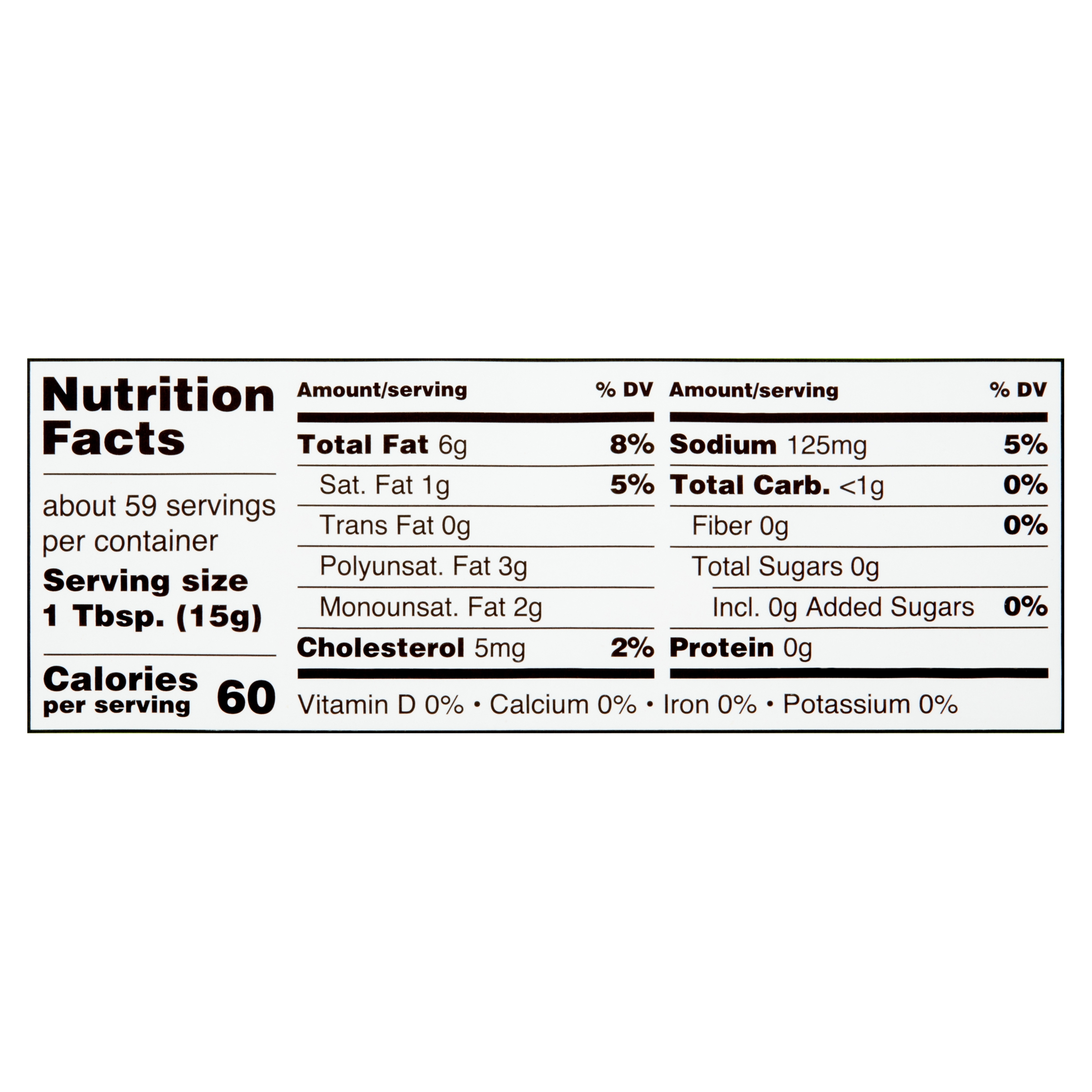 Great Value Reduced Fat Mayonnaise with Olive Oil, 30 fl oz thumbnail 3