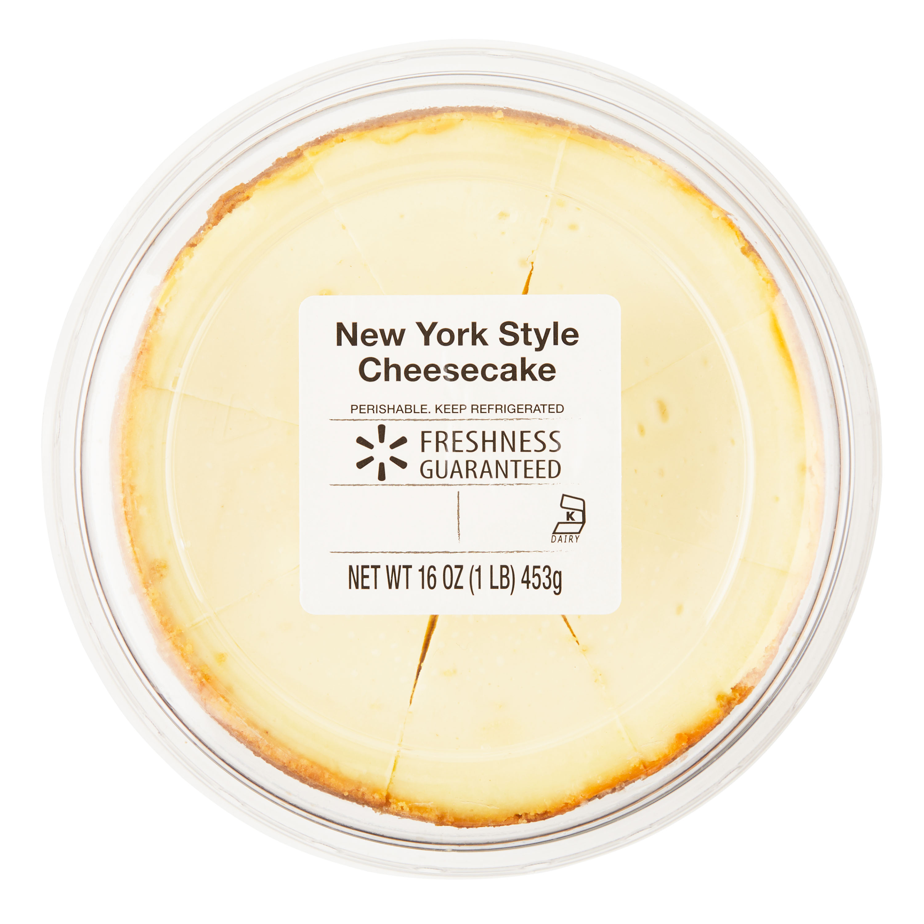 Freshness Guaranteed New York Style Cheesecake, 16 oz