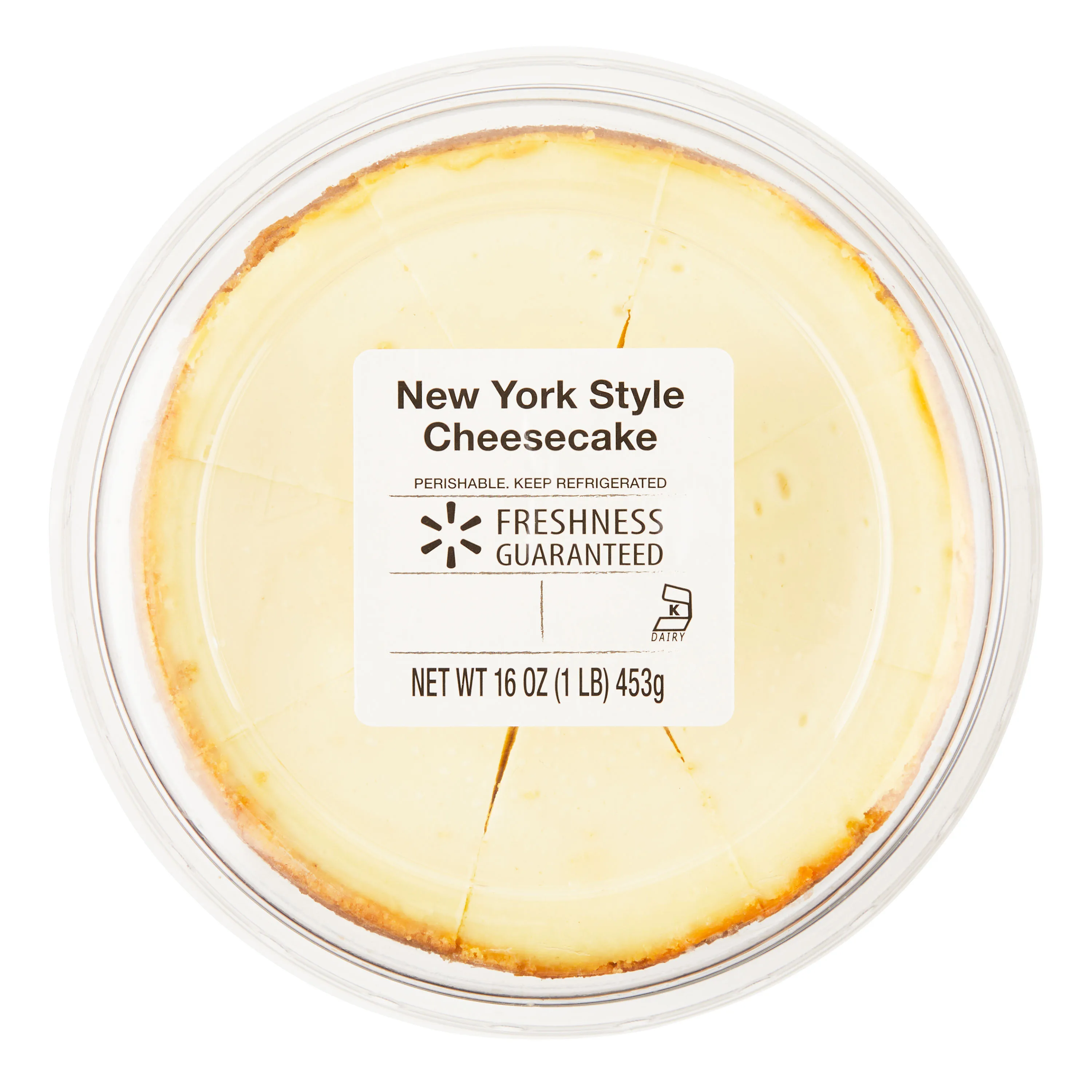 Freshness Guaranteed New York Style Cheesecake, 16 oz