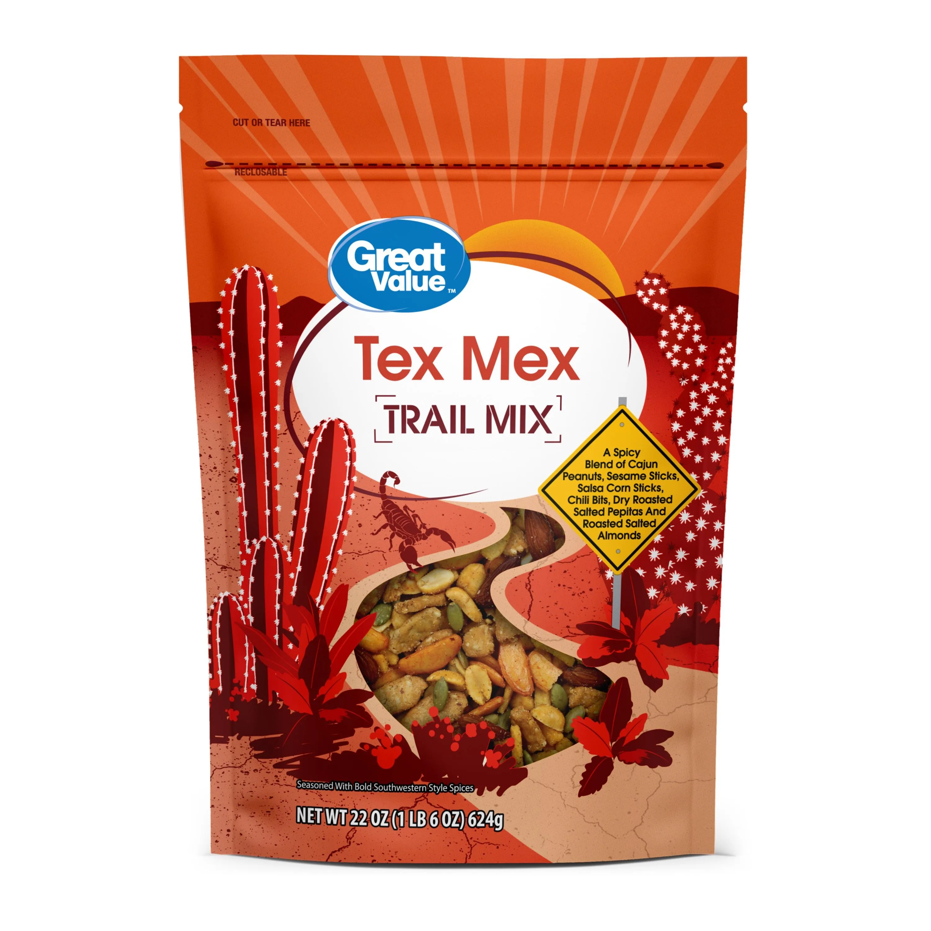 Great Value Tex Mex Trail Mix, 22 oz