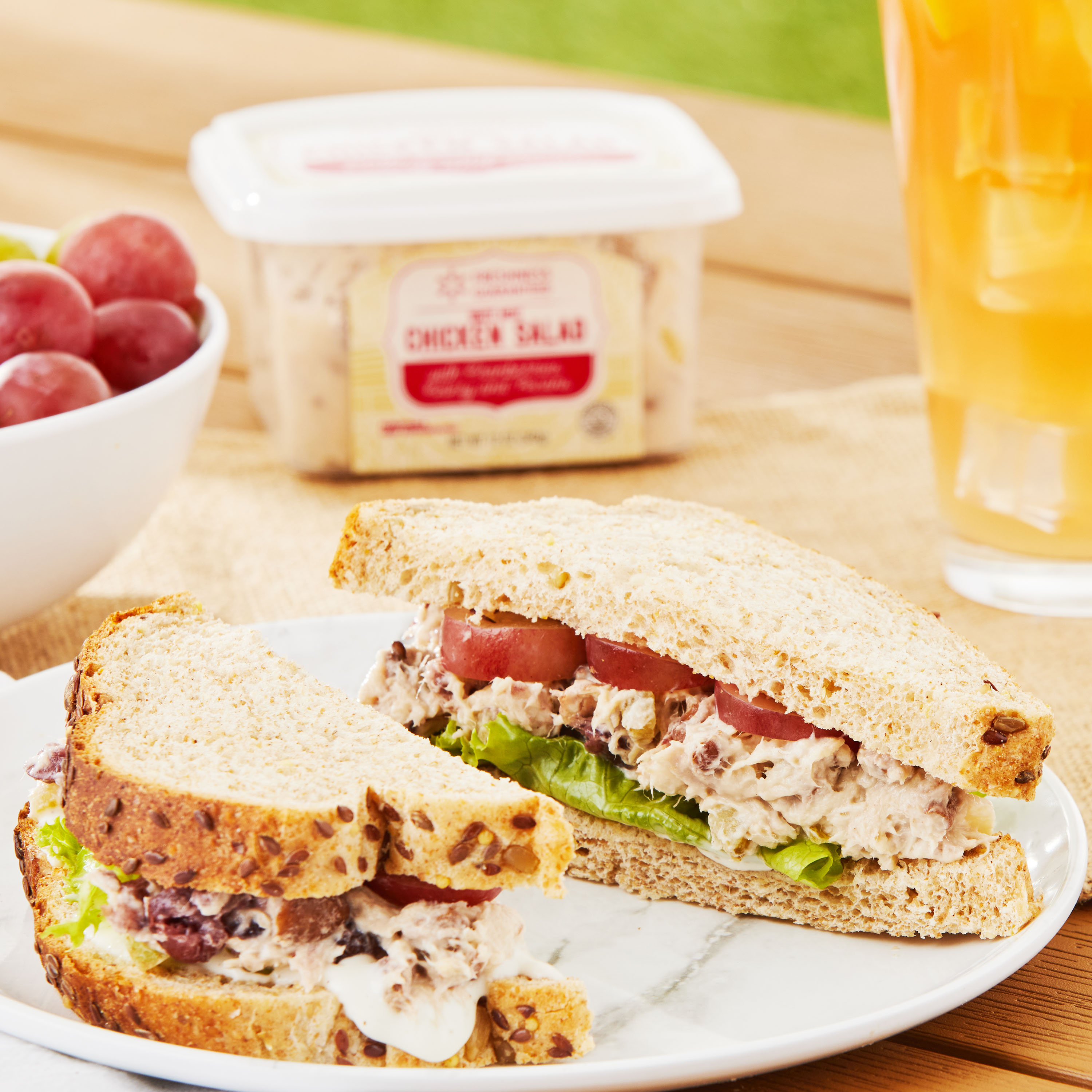 Freshness Guaranteed Fresh White Meat Chicken Salad with Cranberries, Celery, and Pecans, 12 oz thumbnail 2