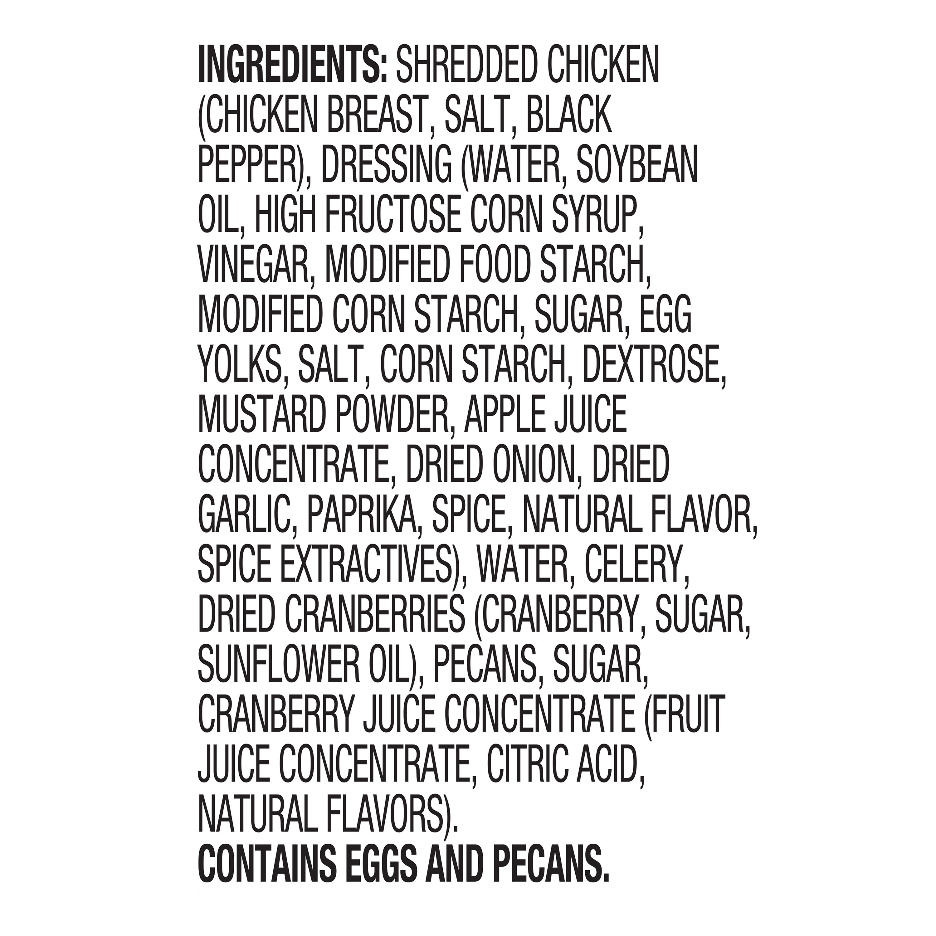 Freshness Guaranteed Fresh White Meat Chicken Salad with Cranberries, Celery, and Pecans, 12 oz thumbnail 4