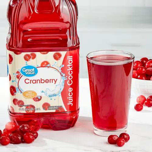 Great Value Cranberry Juice Cocktail, 64 fl oz thumbnail 2