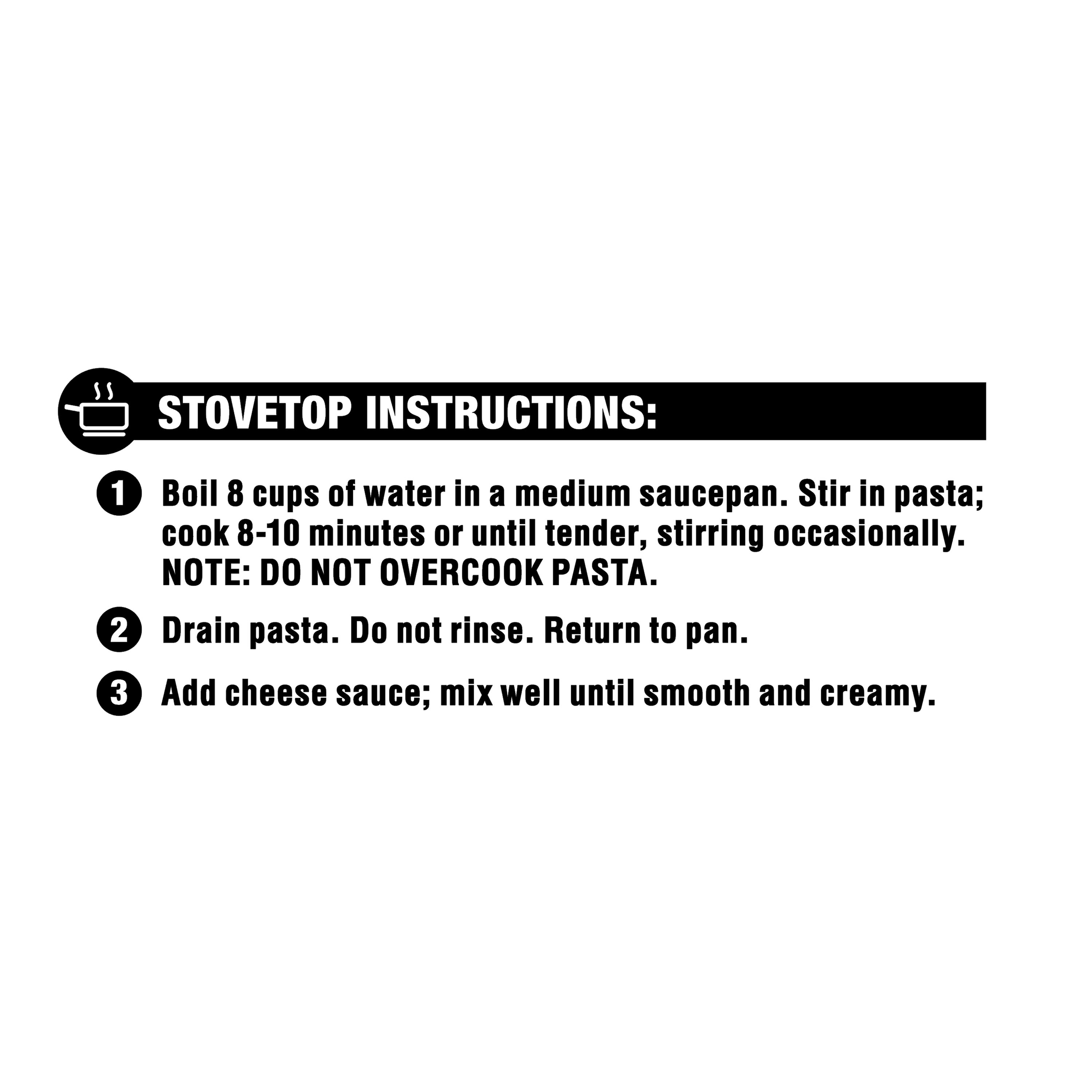 Great Value Deluxe Original Cheddar Macaroni & Cheese, 14 oz (Shelf Stable, Packaged Meal) thumbnail 2