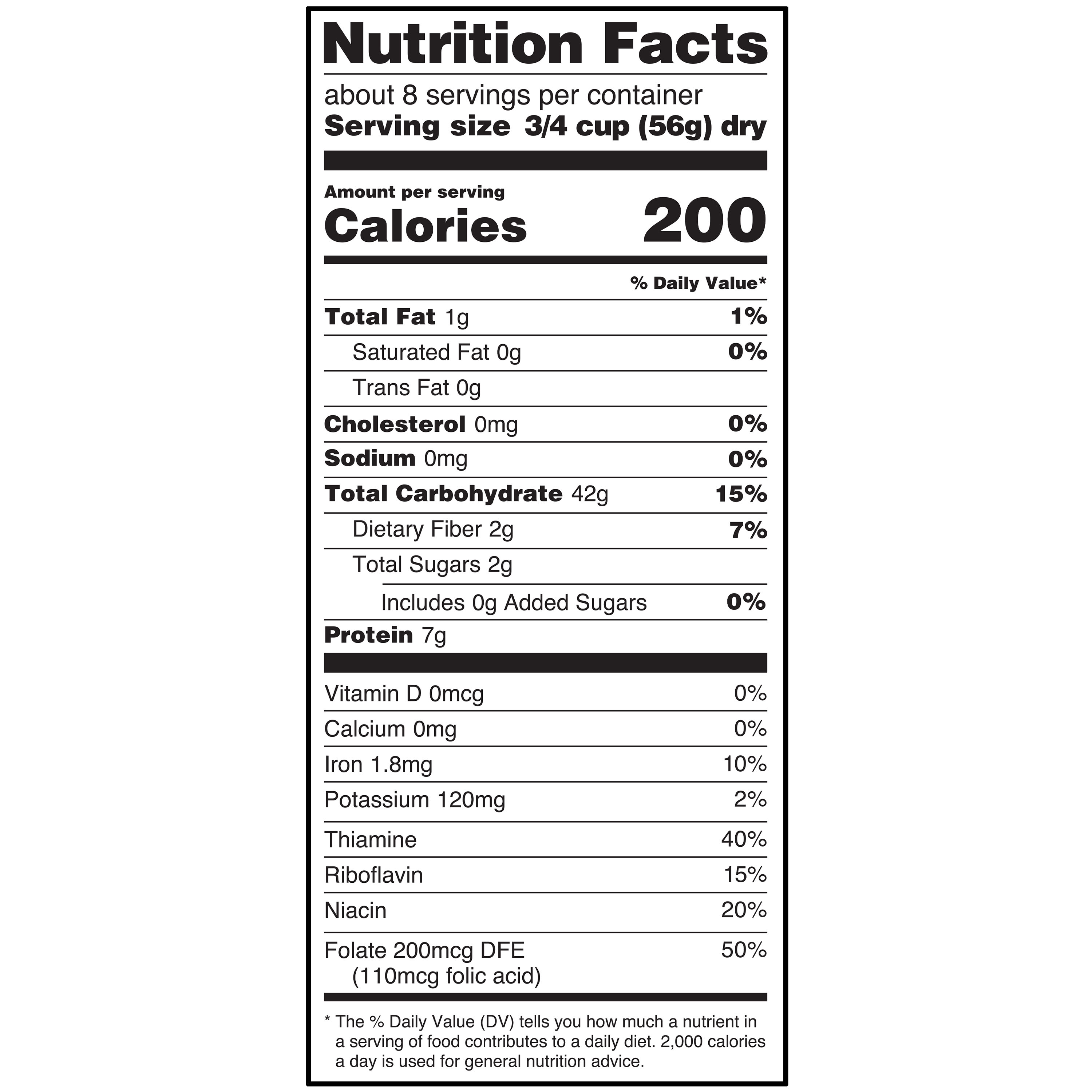 Great Value, Rigatoni, 16 oz Box, (Shelf Stable) thumbnail 2