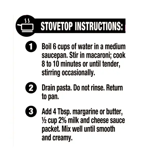 Great Value Thick & Creamy Macaroni & Cheese, 7.25 oz Box (Shelf Stable, Packaged Meal) thumbnail 2