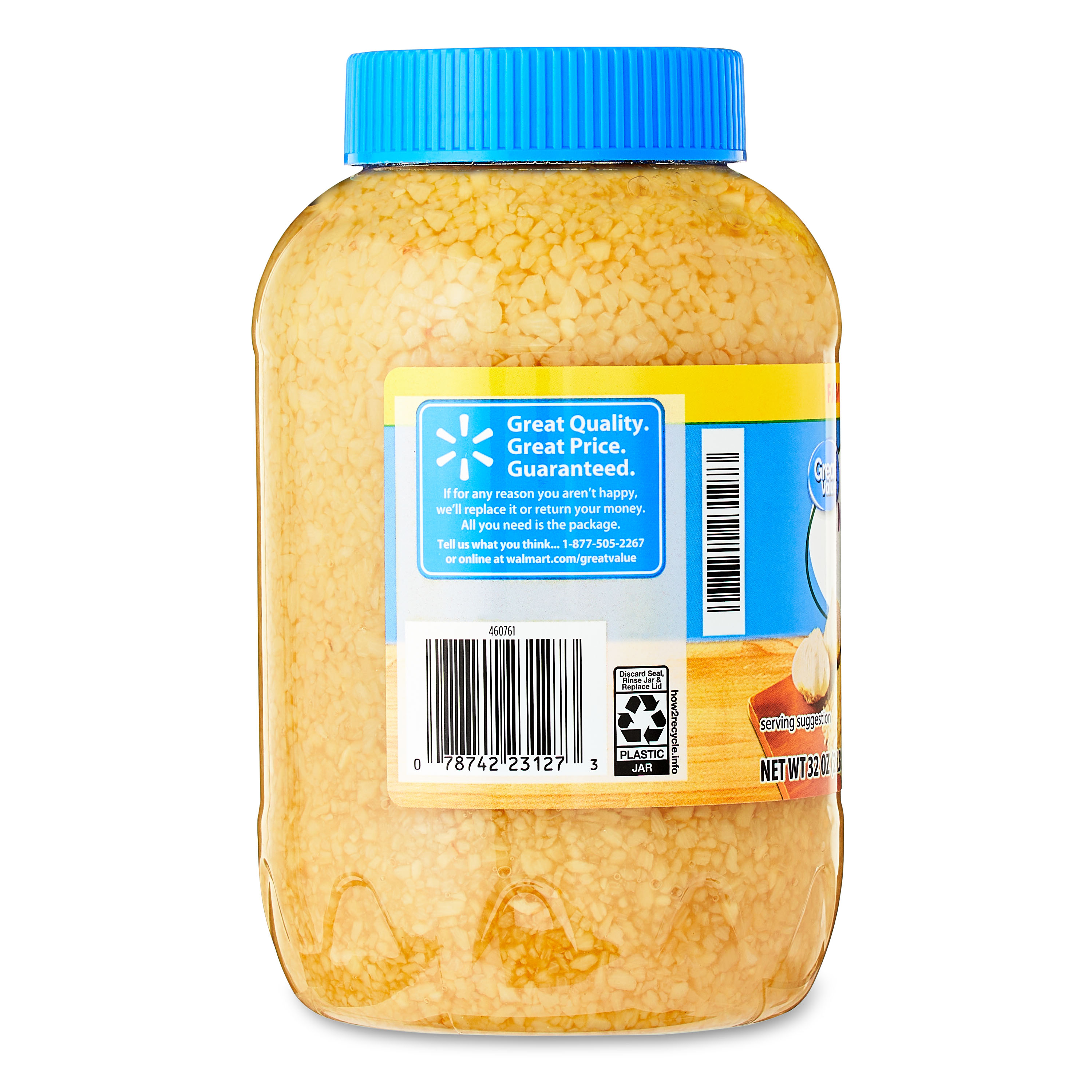 Great Value Minced Garlic in Water, 32 oz thumbnail 4