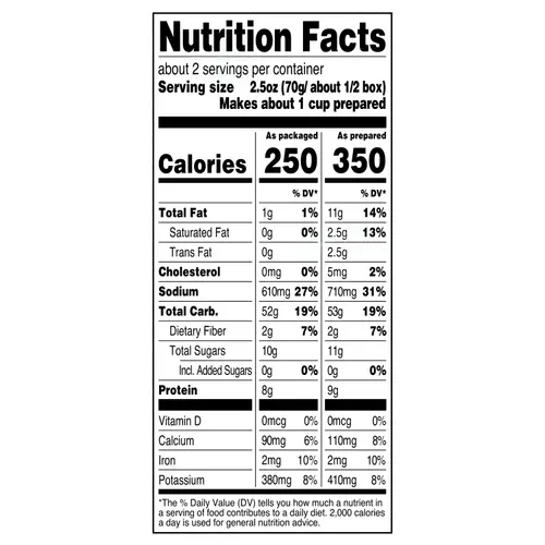 Great Value Spirals Macaroni & Cheese, 5.5 oz (Shelf Stable, Packaged Meal) thumbnail 2