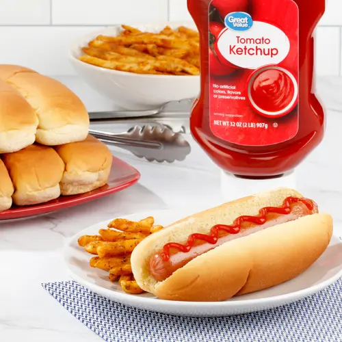 Great Value Tomato Ketchup, 32 oz thumbnail 2
