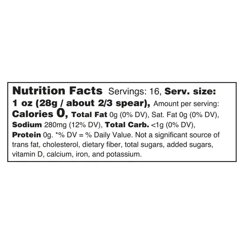 Great Value Kosher Spears Dill Pickle Fresh Pack, 24 fl oz Jar thumbnail 4