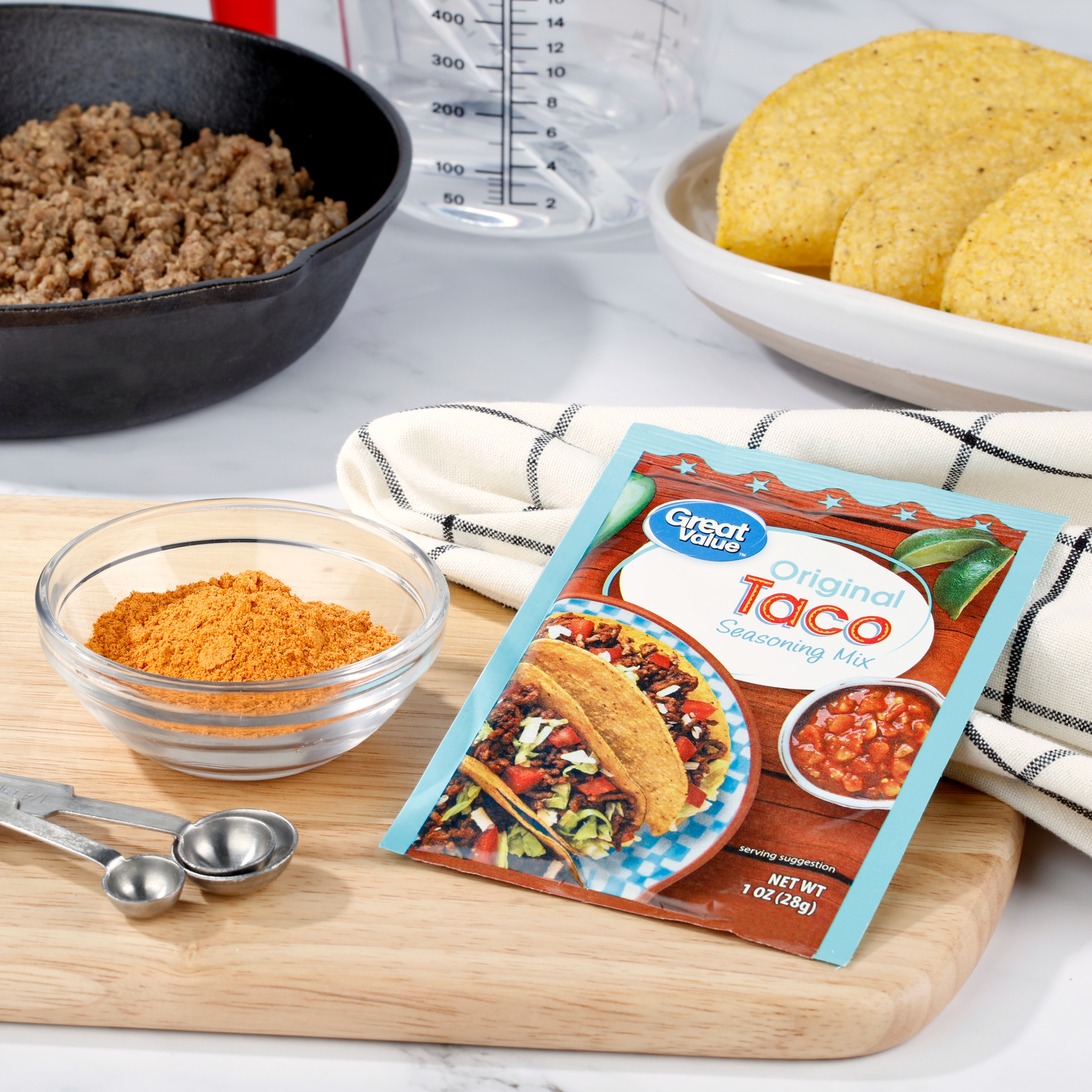 Great Value Taco Seasoning Mix, Original, 1 oz thumbnail 2
