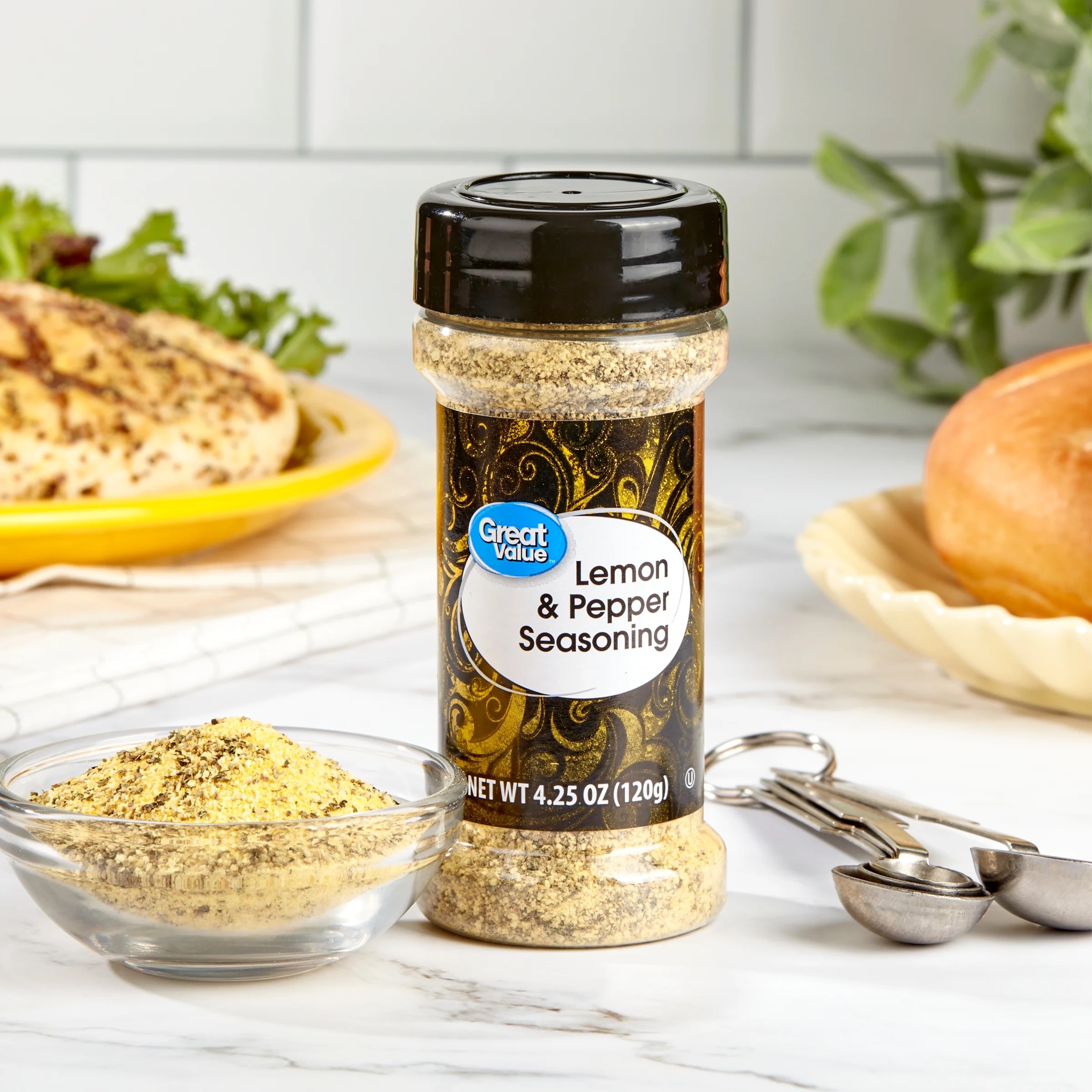 Great Value Lemon & Pepper Seasoning, 4.25 oz thumbnail 3