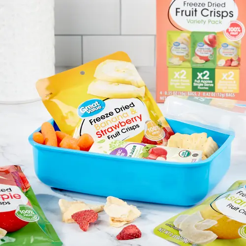 Great Value Freeze Dried Fruit Crisps, Variety Pack, 6 Count, 2.26 oz. thumbnail 2