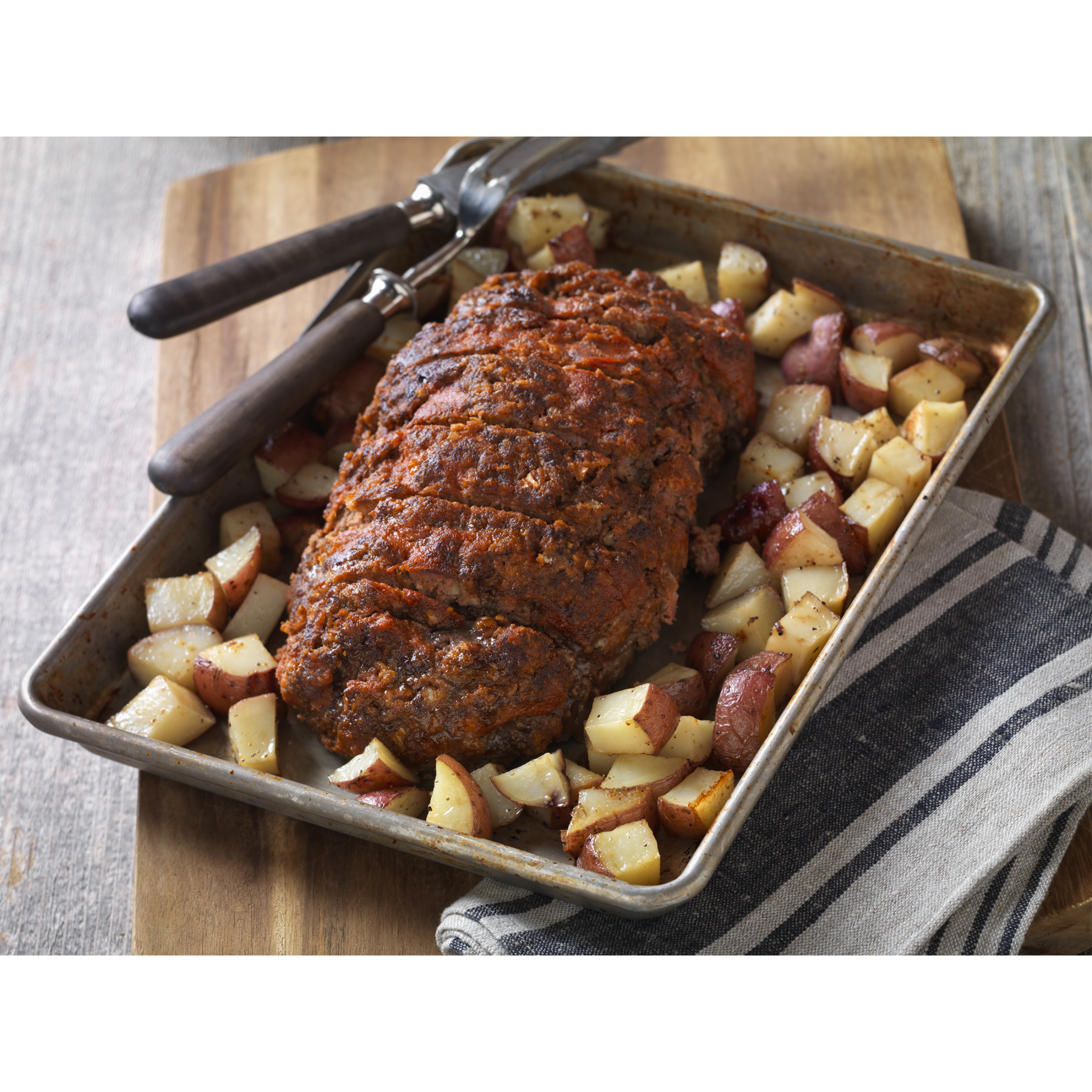 73% Lean/27% Fat Ground Beef, 4.5 lb Tray, Fresh, All Natural* thumbnail 3