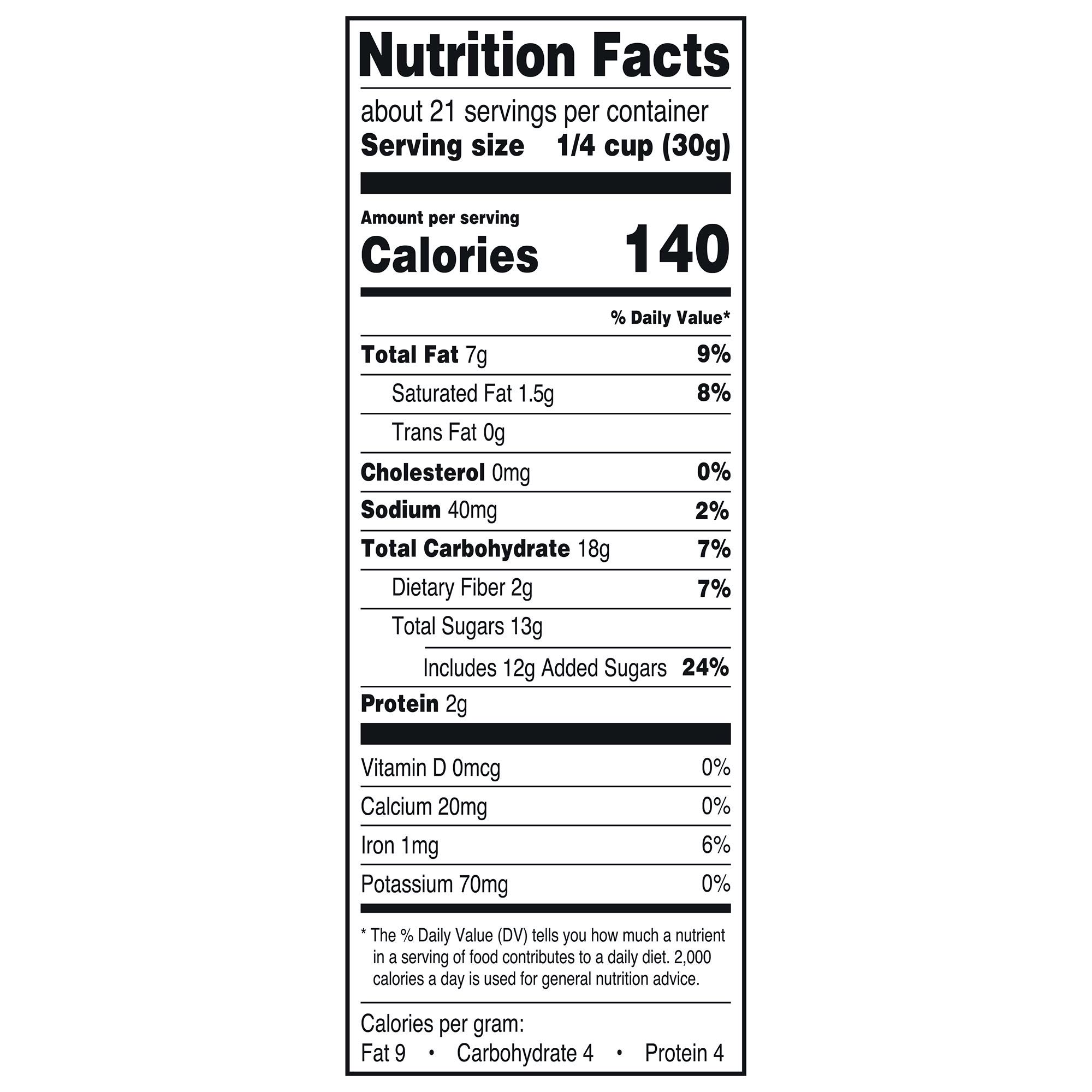 Great Value Breakfast Blend Trail Mix, 22 oz thumbnail 3