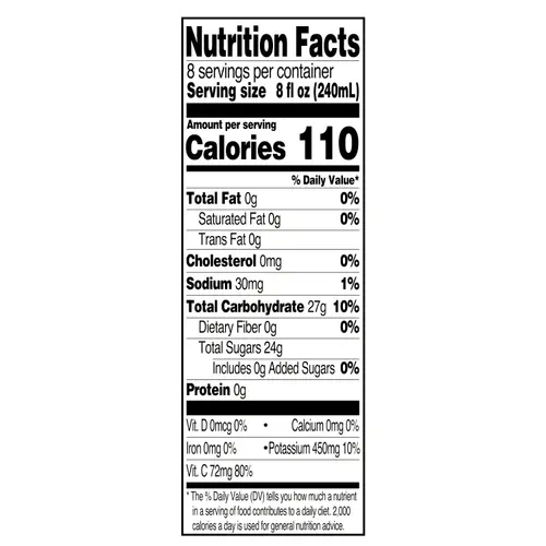 Great Value Orange 100% Juice, 64 fl oz thumbnail 3
