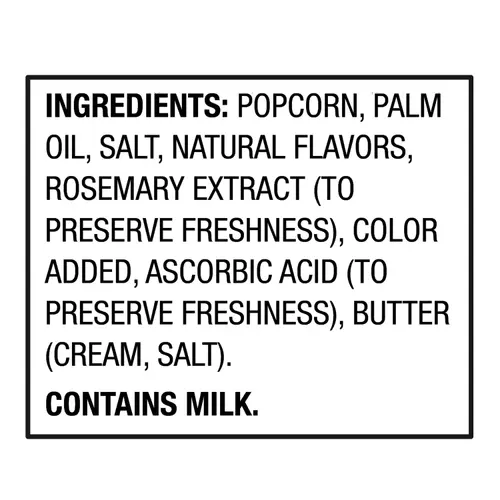 Great Value Extra Butter Flavored Microwave Popcorn, 2.55 oz, 12 Count thumbnail 4
