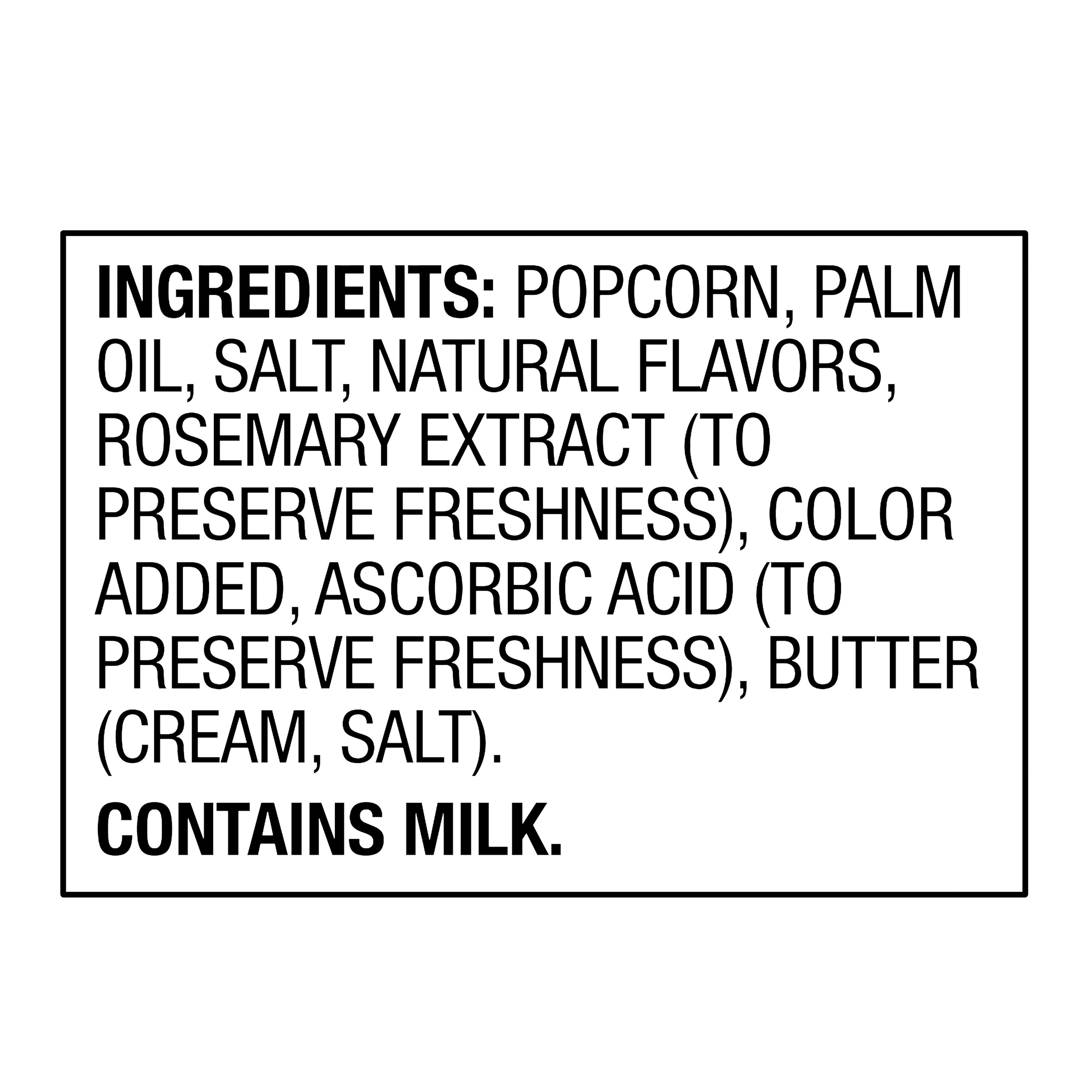 Great Value Light Butter Flavored Microwave Popcorn, 2.03 oz, 12 Count thumbnail 4