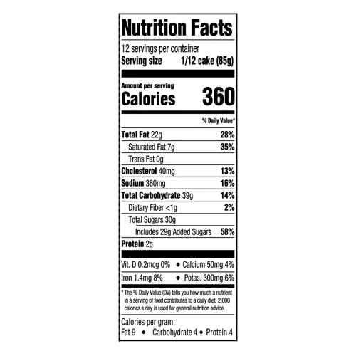 Freshness Guaranteed Carrot Cake with Cream Cheese Icing, 36oz thumbnail 4