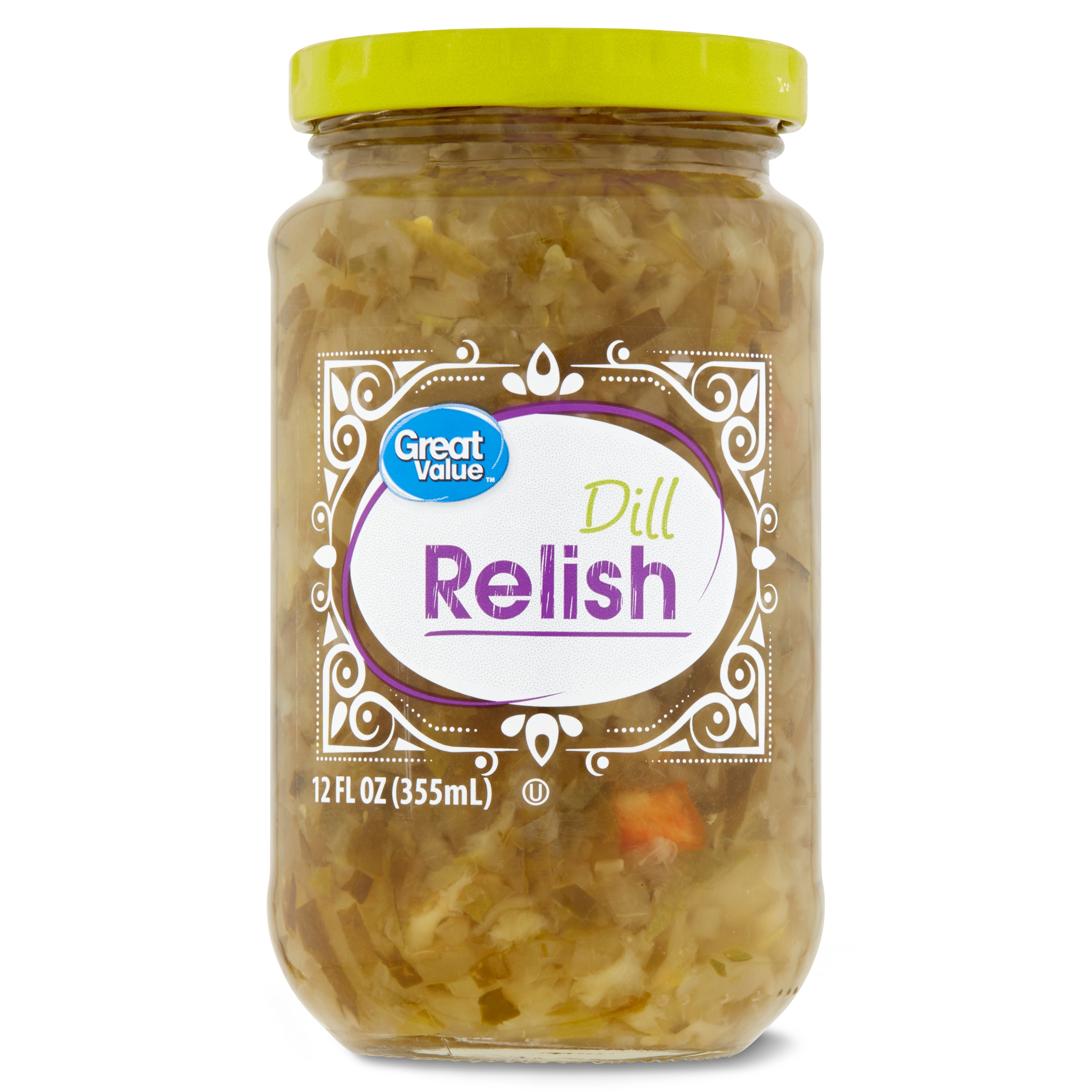 Great Value Dill Relish, 12 fl oz