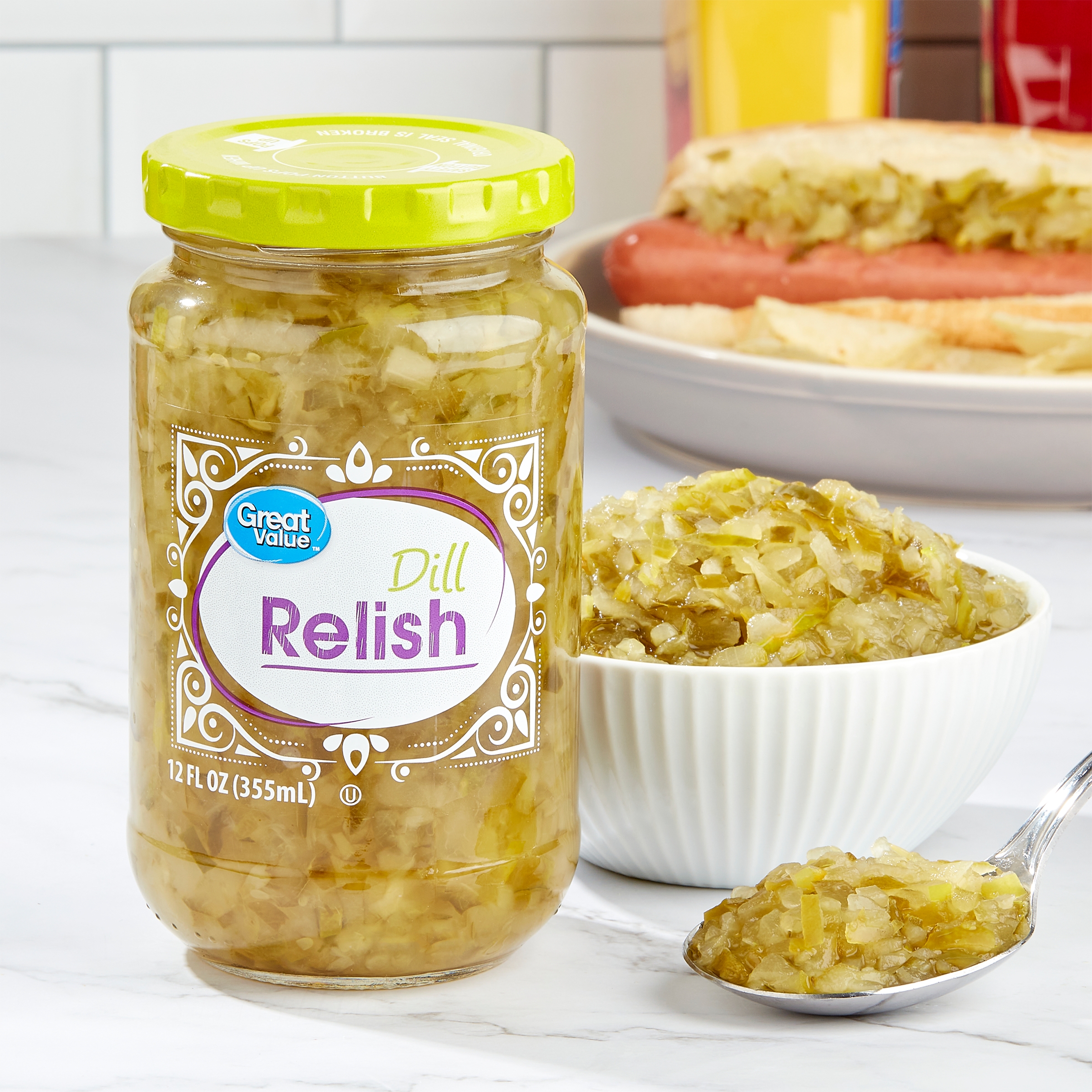 Great Value Dill Relish, 12 fl oz thumbnail 2