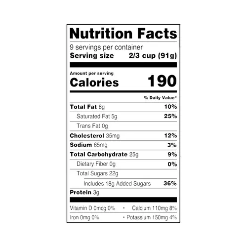 Great Value Unicorn Sparkle Ice Cream, 48 fl oz thumbnail 3