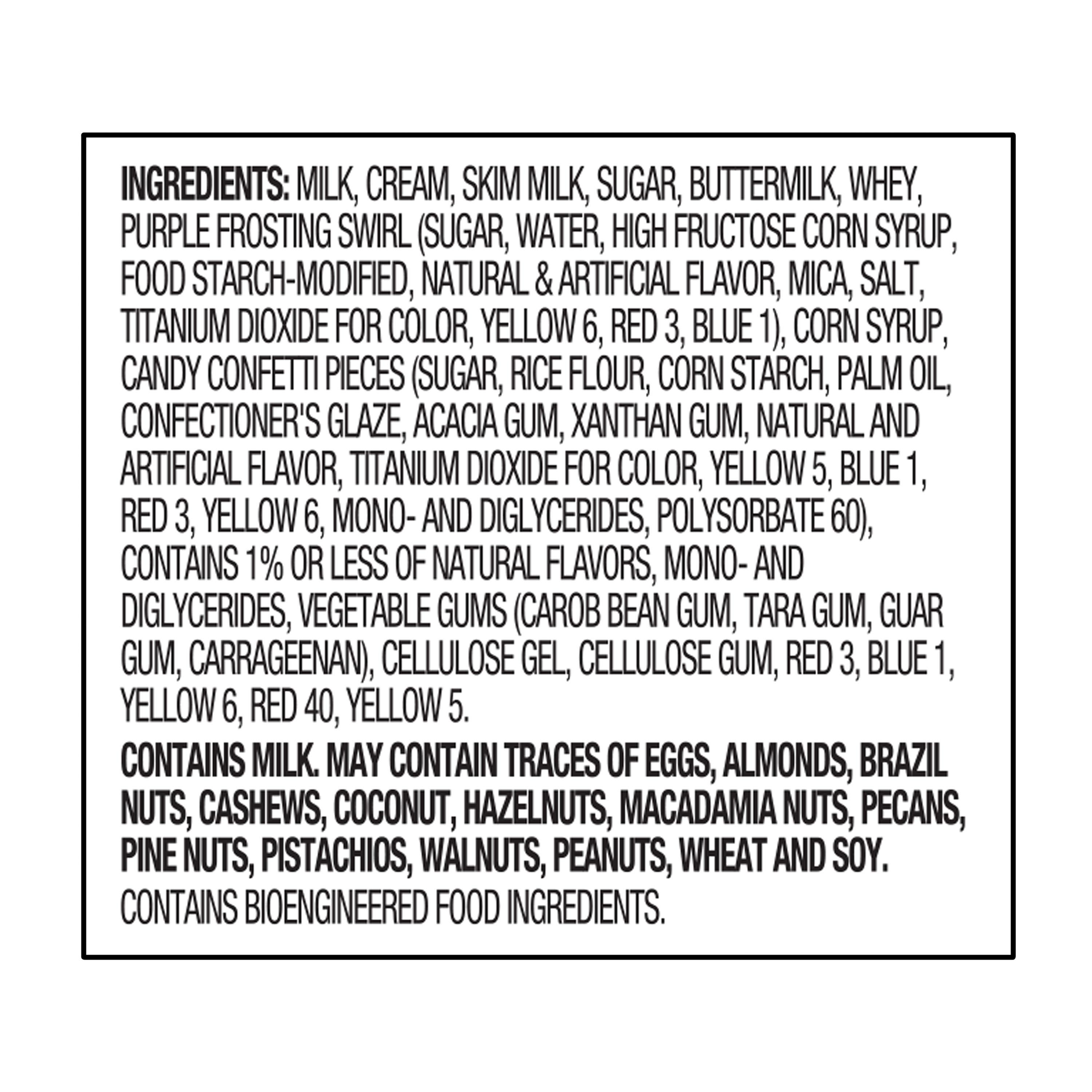 Great Value Unicorn Sparkle Ice Cream, 48 fl oz thumbnail 4