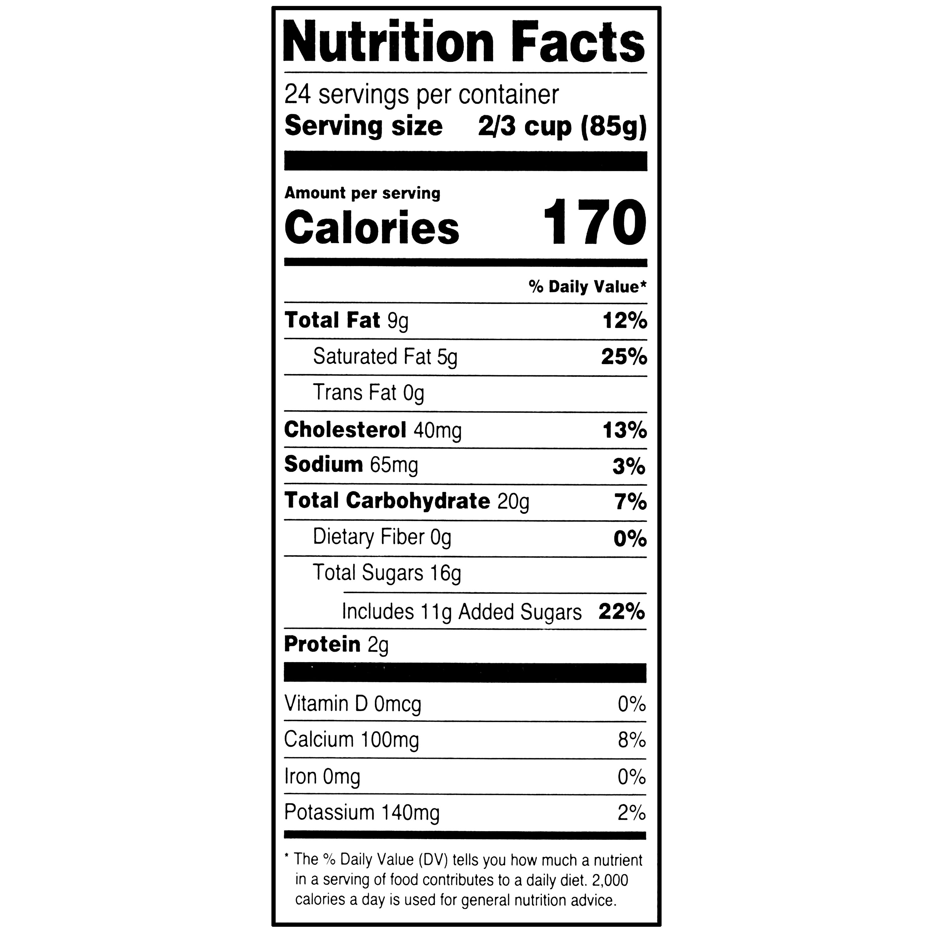 Great Value, Vanilla Ice Cream, 1 gal Plastic Tub thumbnail 3